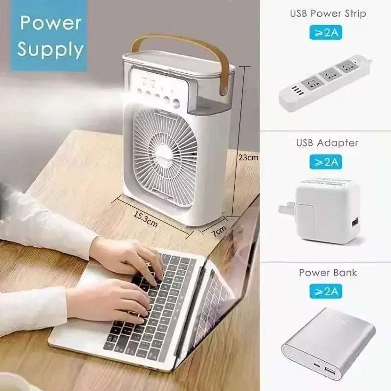 FrostWave Pro — Portable 3-in-1 Air Cooler