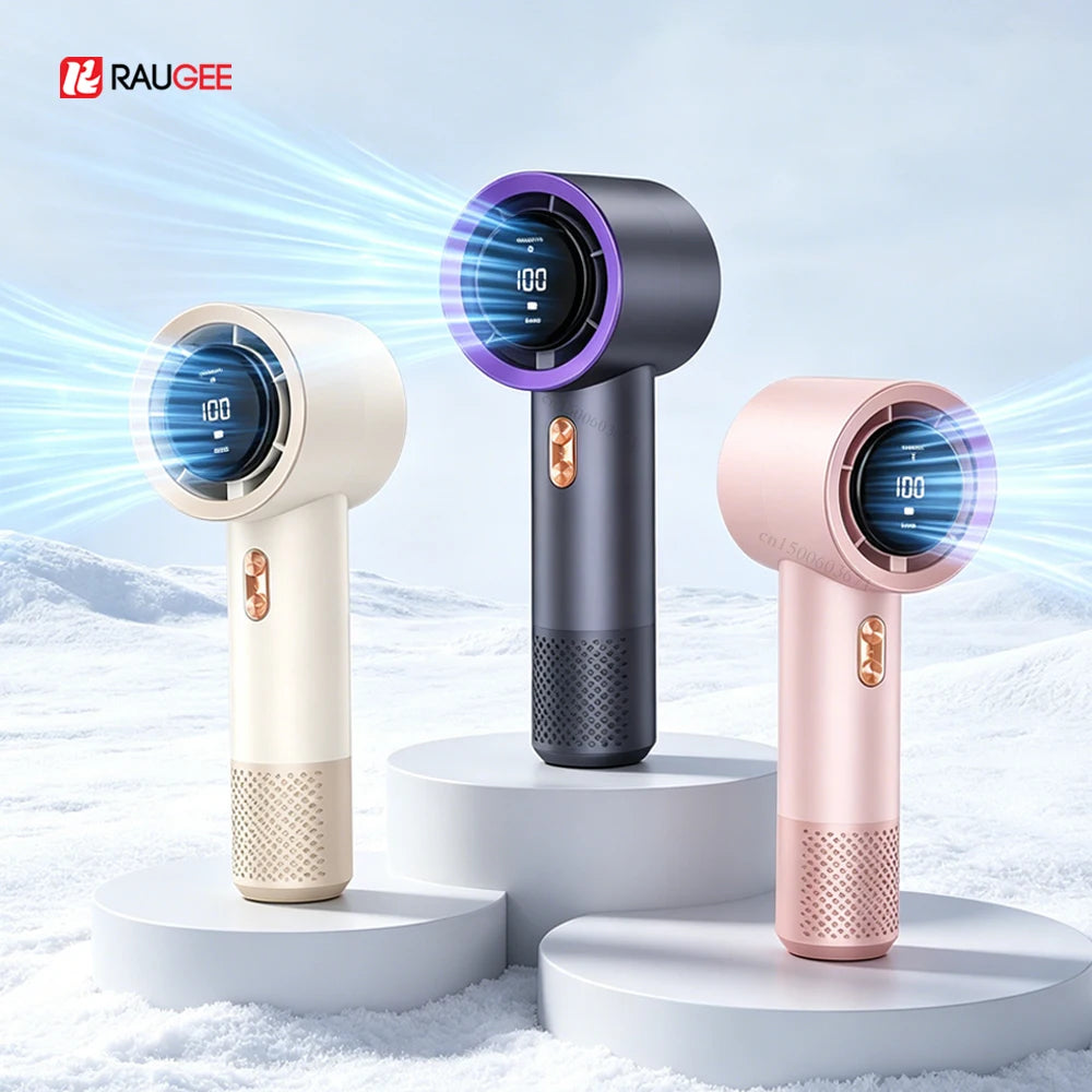 AirWave Handheld Fan — Rechargeable Portable Cooler