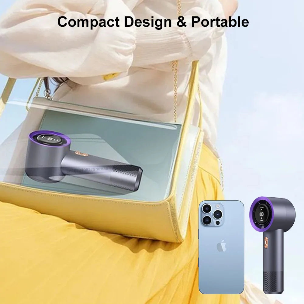 AirWave Handheld Fan — Rechargeable Portable Cooler