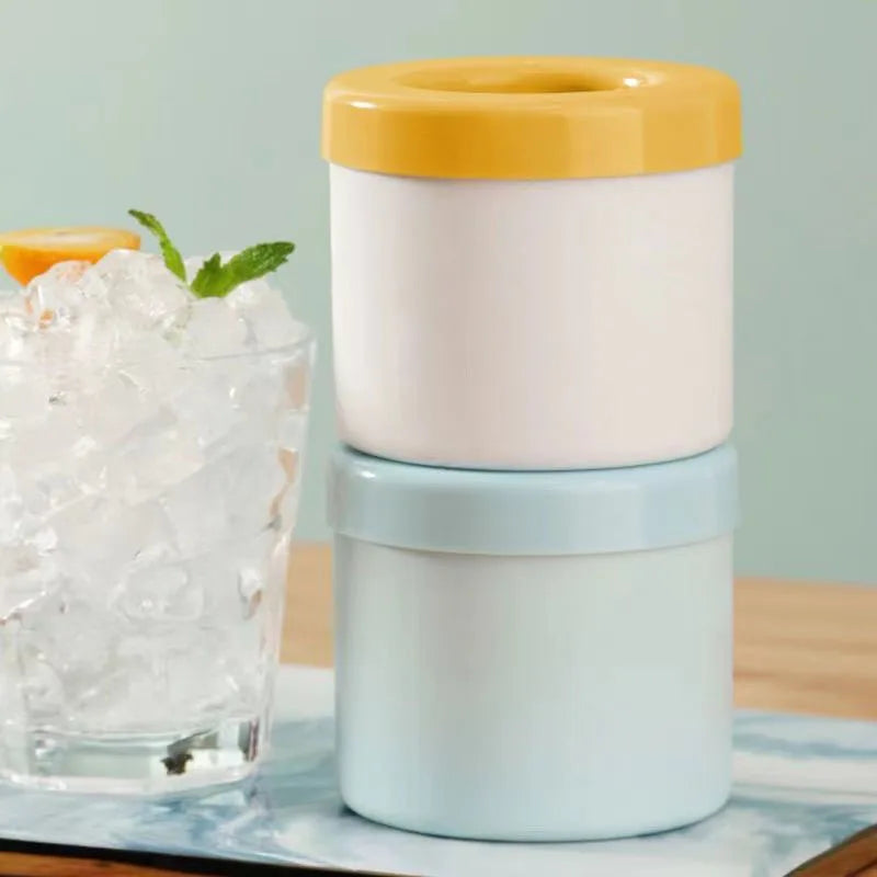 ChillDrop Ice Maker — Silicone Ice Bucket